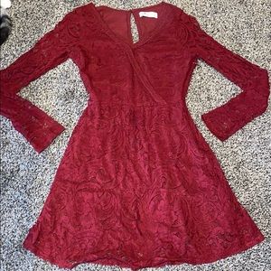 Maroon Hollister Dress